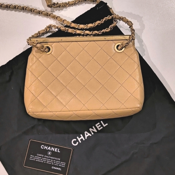 CHANEL CC 2019 Beige Flap Crossbody Shoulder Bag✨ - Picture 8 of 12